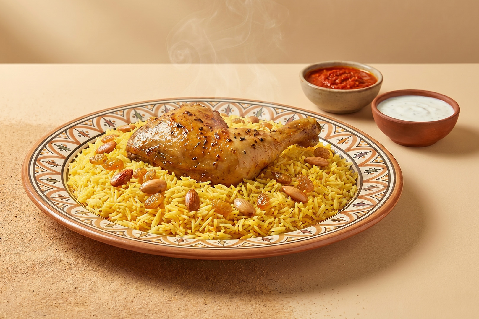 ربع فراخ مع أرز