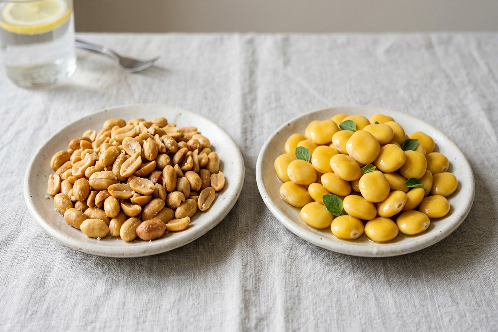 طبق تسالي (فول - ترمس - سوداني)