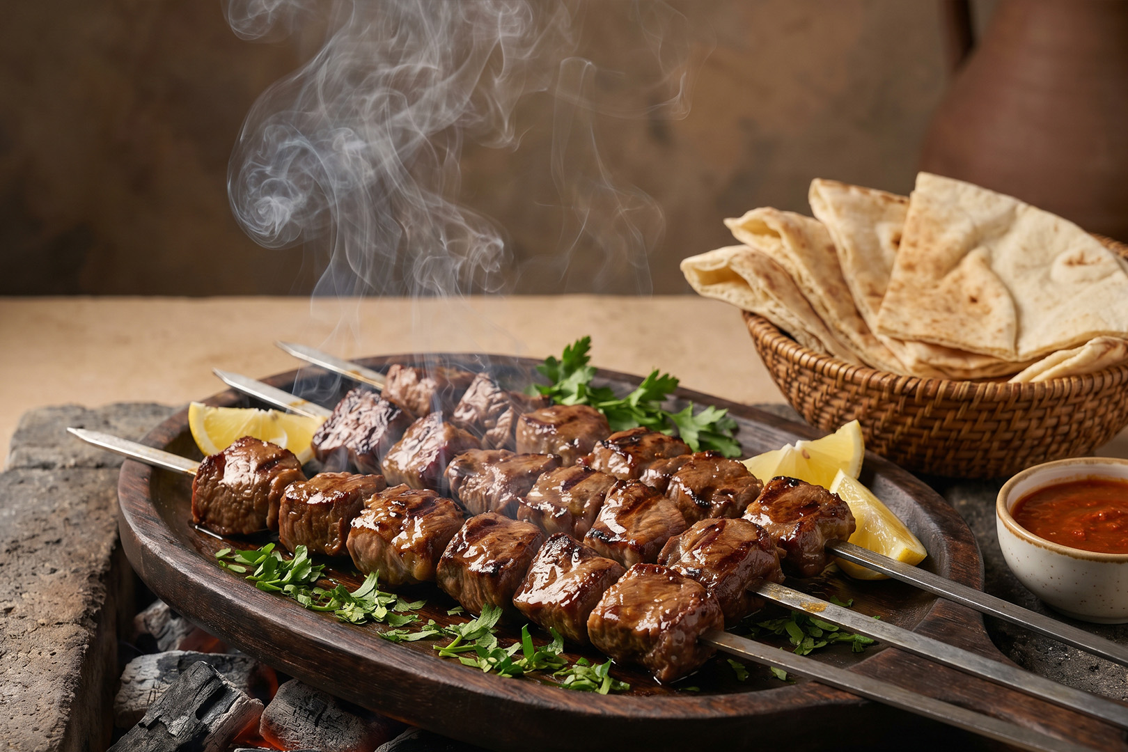 عقدة لحم بقري