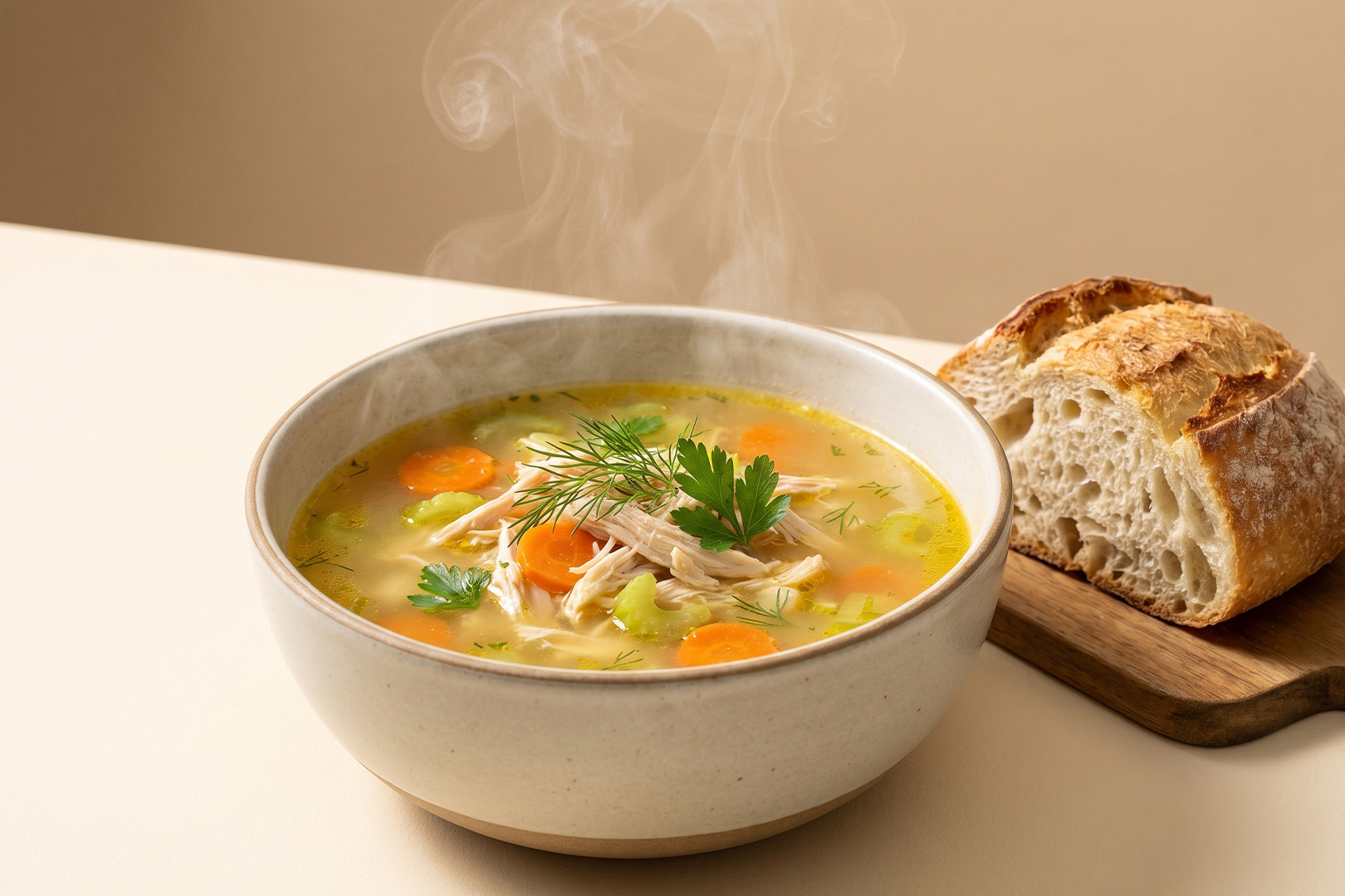 شوربة فراخ