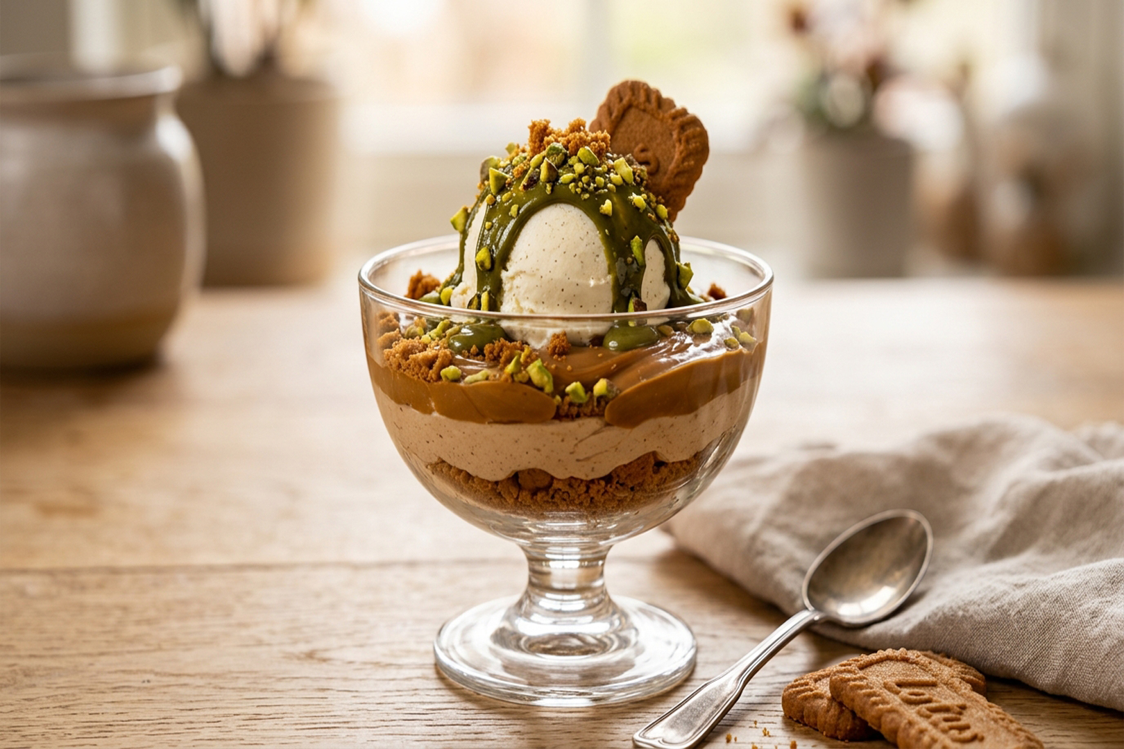 بور لوتس (لوتس - فستق - أيس فانيليا)