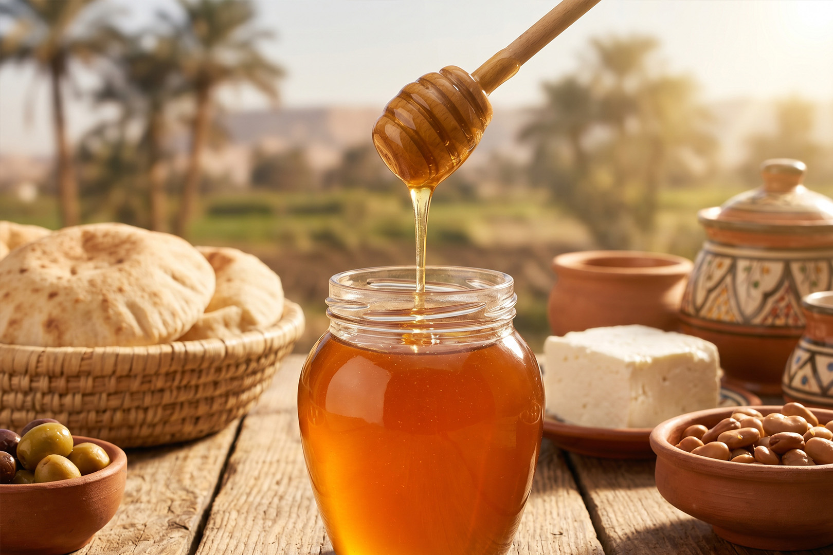 عسل أبيض