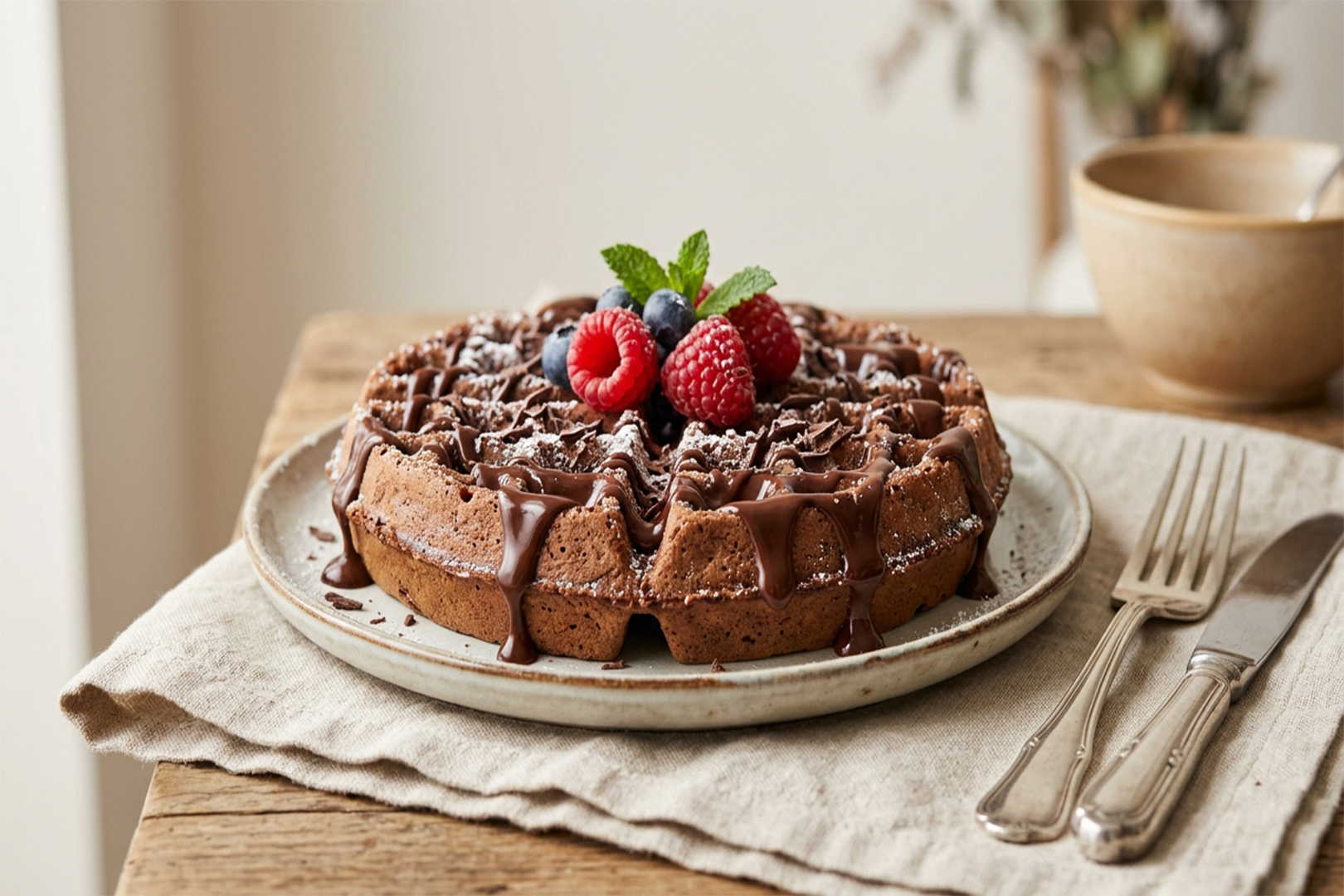 وافل شوكلت بلك