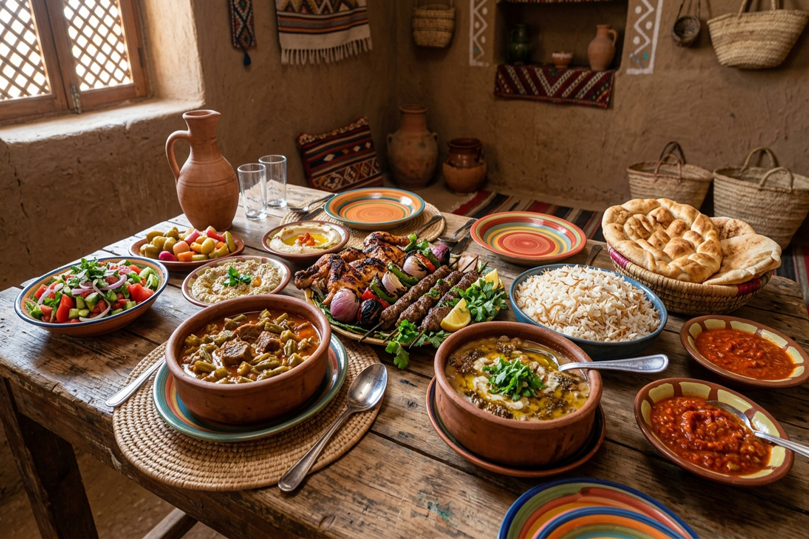 وجبة غداء نوبية